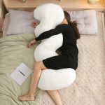 Cross-border Amazon lady pillow hug sleeping pillow ins sleep pinch legs girls side sleeper pillow bed head cushion cushion